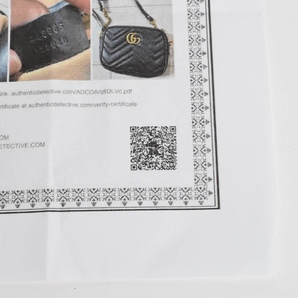 Gucci, Gigi Marmont, mini camera bag black - Picture 5 of 14